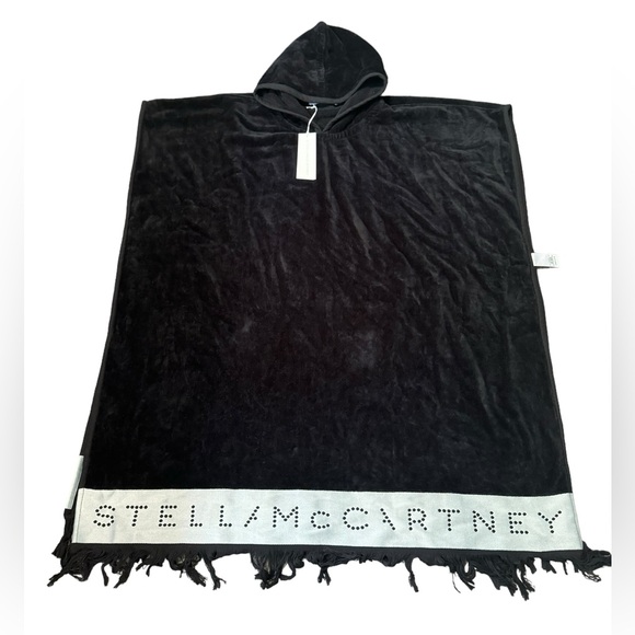 Stella McCartney***Terry Velour Cotton Hooded Poncho***One size $450 - Picture 4 of 7